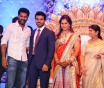 Ram Charan Teja and Upasana wedding reception 