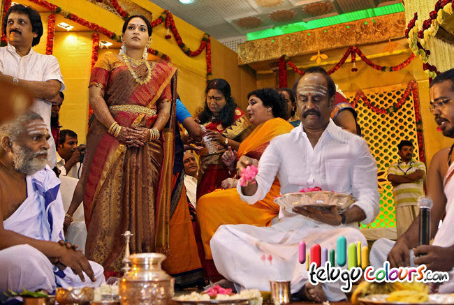 Rajinikanth daughter soundarya marriage photos