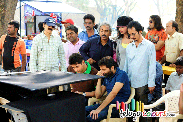 Mahesh Babu Kaleja Working stills