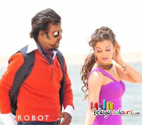 Rajinikanth-Aishwarya Rai Robot Wallpapers